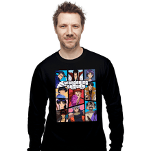 Load image into Gallery viewer, Daily_Deal_Shirts Long Sleeve Shirts, Unisex / Small / Black The Wandering Samurai
