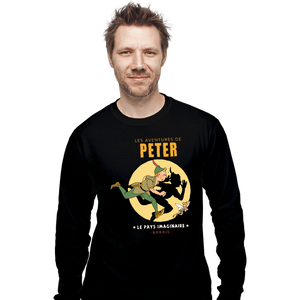 Shirts Long Sleeve Shirts, Unisex / Small / Black Les Adventures De Peter