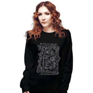 Daily_Deal_Shirts Long Sleeve Shirts, Unisex / Small / Black Blade of Miquella