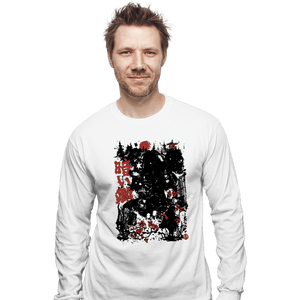 Daily_Deal_Shirts Long Sleeve Shirts, Unisex / Small / White Vader Shogun