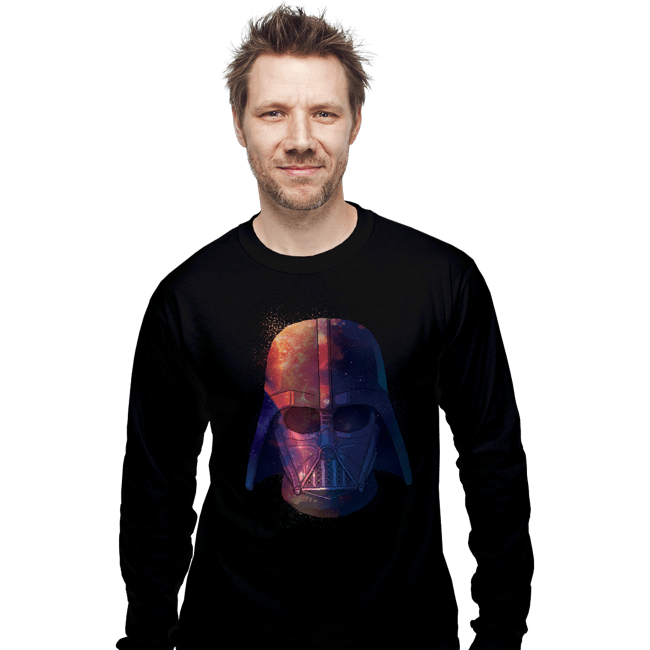 Daily_Deal_Shirts Long Sleeve Shirts, Unisex / Small / Black Galactic Darth Vader