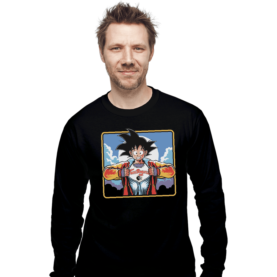 Shirts Long Sleeve Shirts, Unisex / Small / Black Teen Oozaru