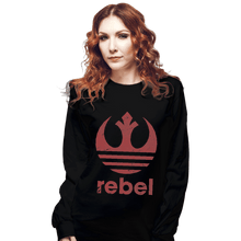 Load image into Gallery viewer, Shirts Long Sleeve Shirts, Unisex / Small / Black The Rebel Classic
