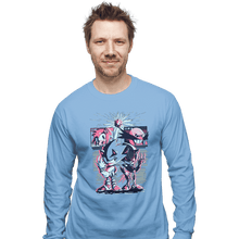Load image into Gallery viewer, Daily_Deal_Shirts Long Sleeve Shirts, Unisex / Small / Powder Blue Race For The Future
