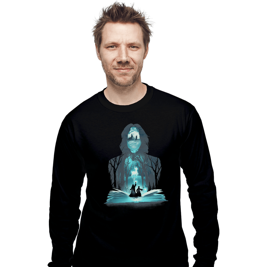 Shirts Long Sleeve Shirts, Unisex / Small / Black The 6th Book Of Magic
