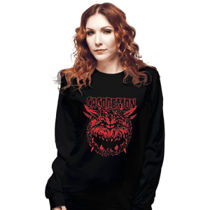 Shirts Long Sleeve Shirts, Unisex / Small / Black Cacodemon