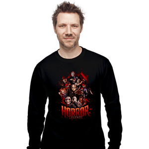 Shirts Long Sleeve Shirts, Unisex / Small / Black The Horror Legends