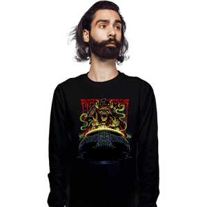 Daily_Deal_Shirts Long Sleeve Shirts, Unisex / Small / Black Evil King