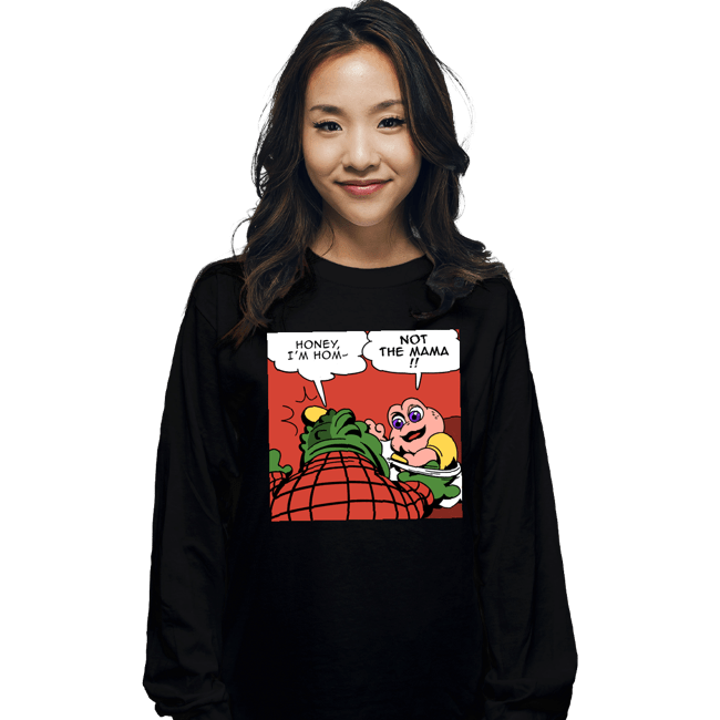 Shirts Long Sleeve Shirts, Unisex / Small / Black The Baby Slap