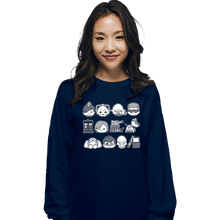 Load image into Gallery viewer, Shirts Long Sleeve Shirts, Unisex / Small / Navy Who Lover
