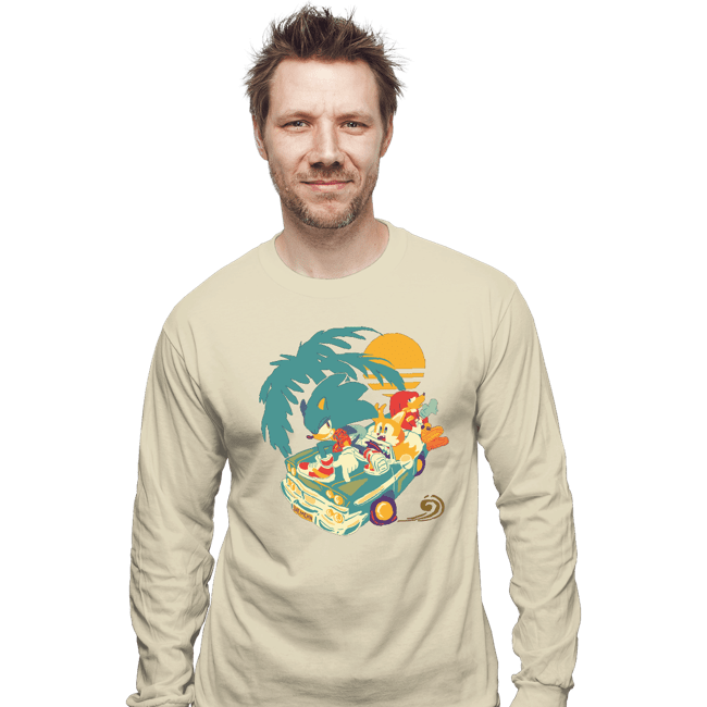 Daily_Deal_Shirts Long Sleeve Shirts, Unisex / Small / Natural Cruisin'