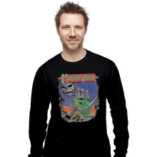 Load image into Gallery viewer, Shirts Long Sleeve Shirts, Unisex / Small / Black Mastervania
