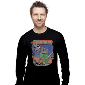 Shirts Long Sleeve Shirts, Unisex / Small / Black Mastervania