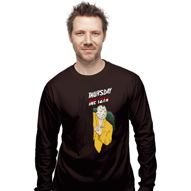 Secret_Shirts Long Sleeve Shirts, Unisex / Small / Dark Chocolate Thursday, The 12th