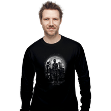 Load image into Gallery viewer, Shirts Long Sleeve Shirts, Unisex / Small / Black Moonlight Kira
