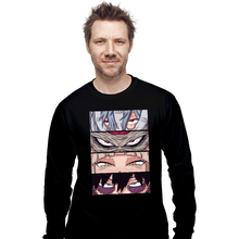Load image into Gallery viewer, Daily_Deal_Shirts Long Sleeve Shirts, Unisex / Small / Black MHA Villains Eyes
