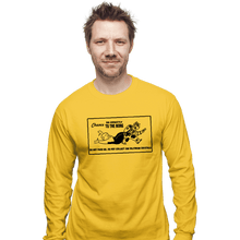 Load image into Gallery viewer, Secret_Shirts Long Sleeve Shirts, Unisex / Small / Gold Where No Man Has Gone Before
