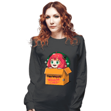 Load image into Gallery viewer, Daily_Deal_Shirts Long Sleeve Shirts, Unisex / Small / Charcoal Free Regular Child
