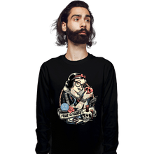 Load image into Gallery viewer, Daily_Deal_Shirts Long Sleeve Shirts, Unisex / Small / Black Rocker Snow White
