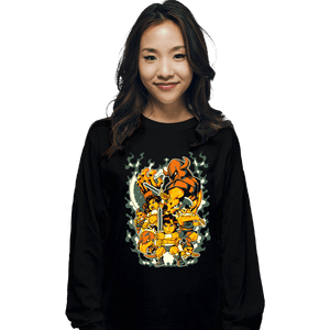 Shirts Long Sleeve Shirts, Unisex / Small / Black Golden Axe Heroes