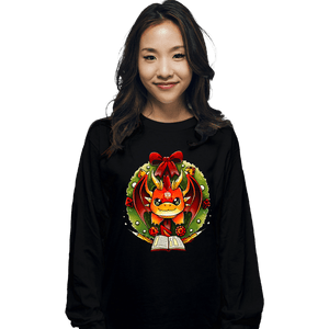 Secret_Shirts Long Sleeve Shirts, Unisex / Small / Black RPG Wreath