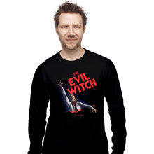 Load image into Gallery viewer, Secret_Shirts Long Sleeve Shirts, Unisex / Small / Black The Evil Witch
