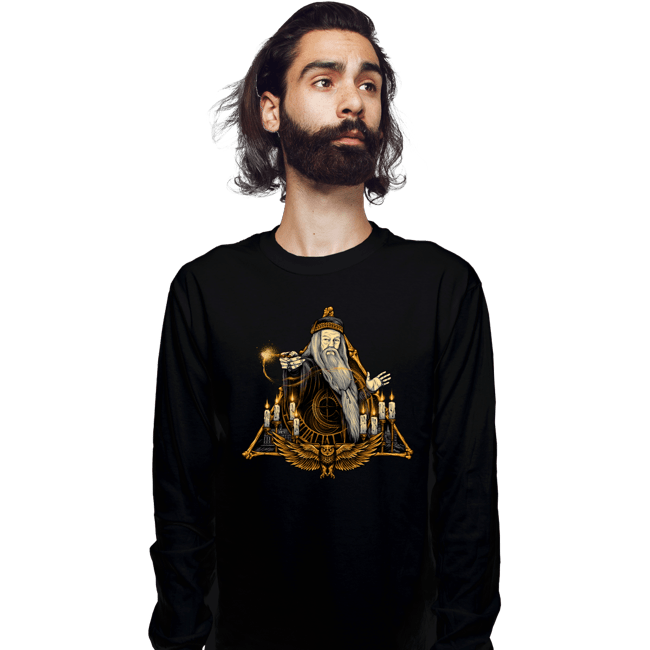 Daily_Deal_Shirts Long Sleeve Shirts, Unisex / Small / Black The Headmaster