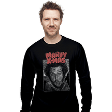 Load image into Gallery viewer, Shirts Long Sleeve Shirts, Unisex / Small / Black Marvy X-Mas
