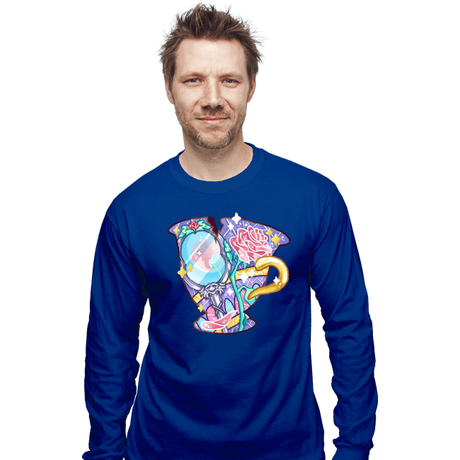 Shirts Long Sleeve Shirts, Unisex / Small / Royal Blue Magical Silhouettes - Chip
