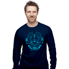 Load image into Gallery viewer, Shirts Long Sleeve Shirts, Unisex / Small / Navy Mushroo Kingdom Racing
