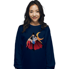 Load image into Gallery viewer, Secret_Shirts Long Sleeve Shirts, Unisex / Small / Navy Sailor Tuxedo
