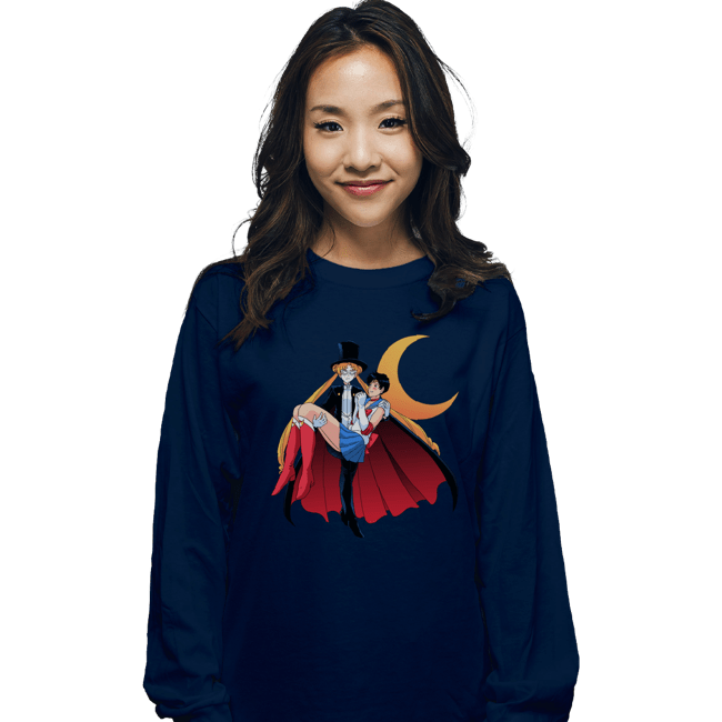 Secret_Shirts Long Sleeve Shirts, Unisex / Small / Navy Sailor Tuxedo