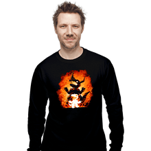 Load image into Gallery viewer, Daily_Deal_Shirts Long Sleeve Shirts, Unisex / Small / Black Fire Evolution
