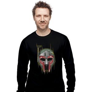 Secret_Shirts Long Sleeve Shirts, Unisex / Small / Black Doom Fett
