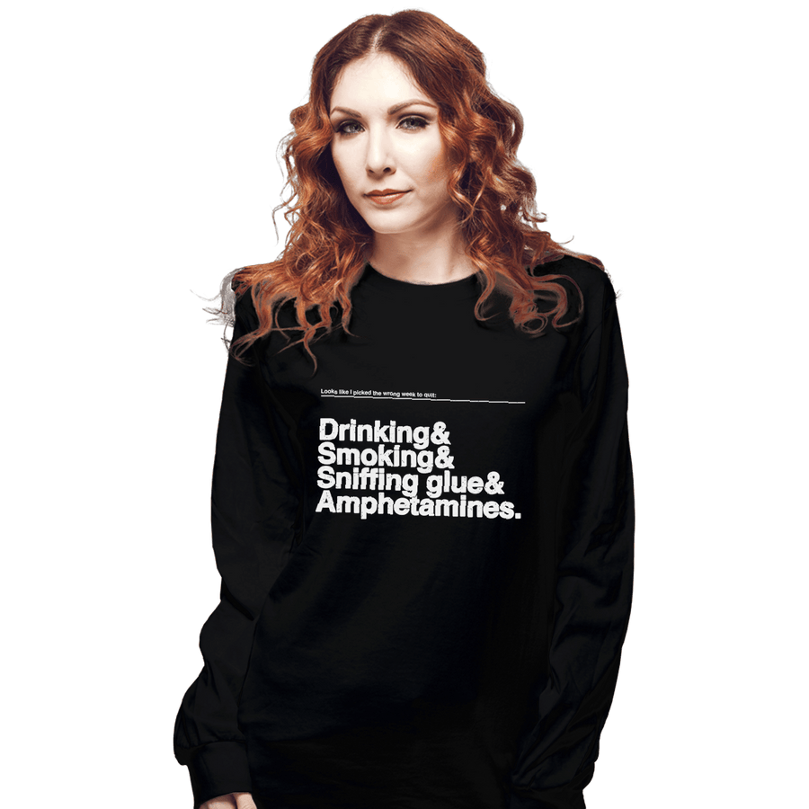 Shirts Long Sleeve Shirts, Unisex / Small / Black Wrong Weekend