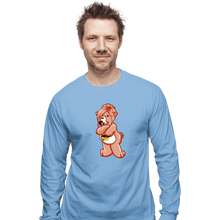 Load image into Gallery viewer, Shirts Long Sleeve Shirts, Unisex / Small / Powder Blue Karenbear
