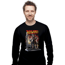 Load image into Gallery viewer, Secret_Shirts Long Sleeve Shirts, Unisex / Small / Black Back To The Hyperspace
