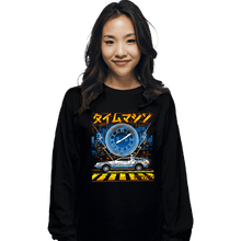 Load image into Gallery viewer, Daily_Deal_Shirts Long Sleeve Shirts, Unisex / Small / Black Time Machine
