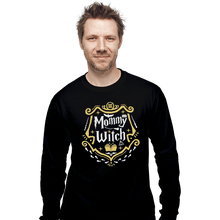 Load image into Gallery viewer, Shirts Long Sleeve Shirts, Unisex / Small / Black Mommy Witch

