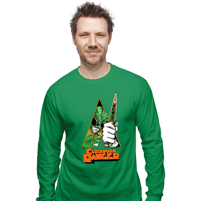Secret_Shirts Long Sleeve Shirts, Unisex / Small / Irish Green A Clockwork Ranger