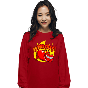 Secret_Shirts Long Sleeve Shirts, Unisex / Small / Red Whoops!