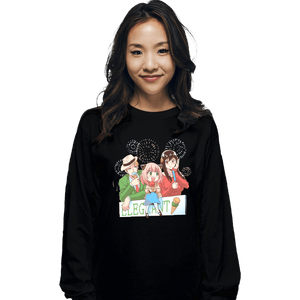 Secret_Shirts Long Sleeve Shirts, Unisex / Small / Black Spy x Icecream