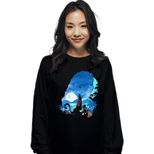 Load image into Gallery viewer, Daily_Deal_Shirts Long Sleeve Shirts, Unisex / Small / Black Moana Shadow

