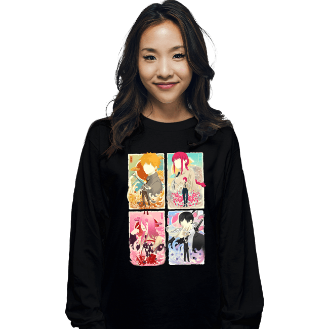 Shirts Long Sleeve Shirts, Unisex / Small / Black Public Devil Hunter