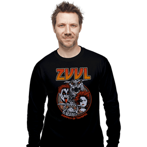 Shirts Long Sleeve Shirts, Unisex / Small / Black Zuul Metal