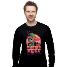 Load image into Gallery viewer, Daily_Deal_Shirts Long Sleeve Shirts, Unisex / Small / Black Bubble Fett
