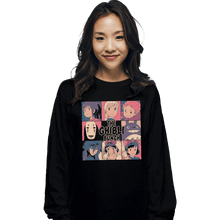 Load image into Gallery viewer, Shirts Long Sleeve Shirts, Unisex / Small / Black Ghibli Bunch
