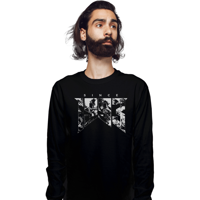 Secret_Shirts Long Sleeve Shirts, Unisex / Small / Black 1993 Doom