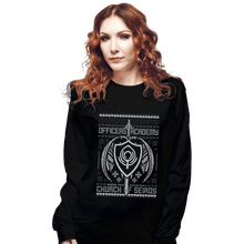 Load image into Gallery viewer, Shirts Long Sleeve Shirts, Unisex / Small / Black Fire Emblem Sweater
