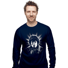 Load image into Gallery viewer, Daily_Deal_Shirts Long Sleeve Shirts, Unisex / Small / Navy Tom Baker
